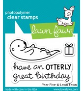 Lawn Fawn Year Five Otter stamp set